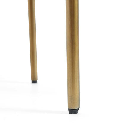 Crosshatch Coffee Copper Table - Set of 3