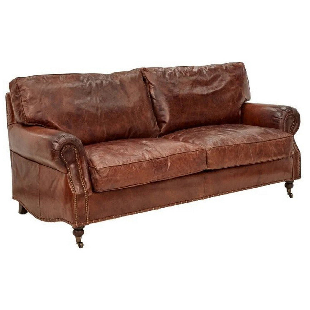 Kensington 3 Seater Sofa - Vintage Cigar