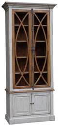 Old Pine Display Cabinet | Bookcase