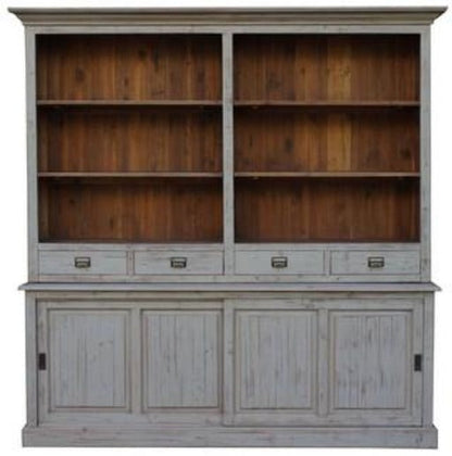 Display Cabinet Old Pine