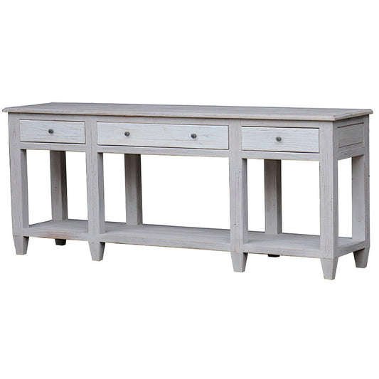 Console Table Sand/Antique White