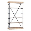 Medium Elm Industrial Bookcase