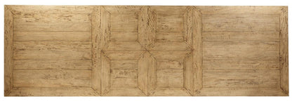 Bosquet Double Extension Dining Table - Rustic Light