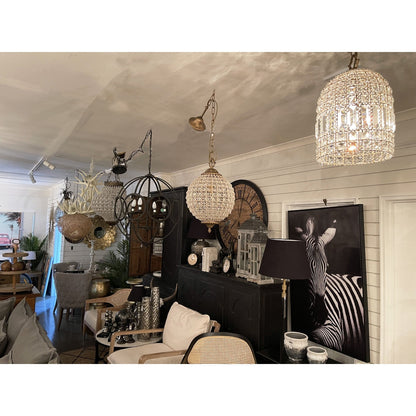 Orb Antique Chandelier Medium