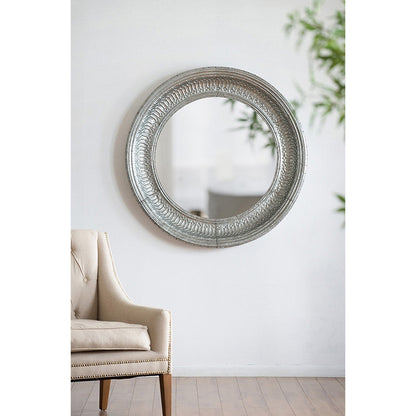 Metal Round Mirror