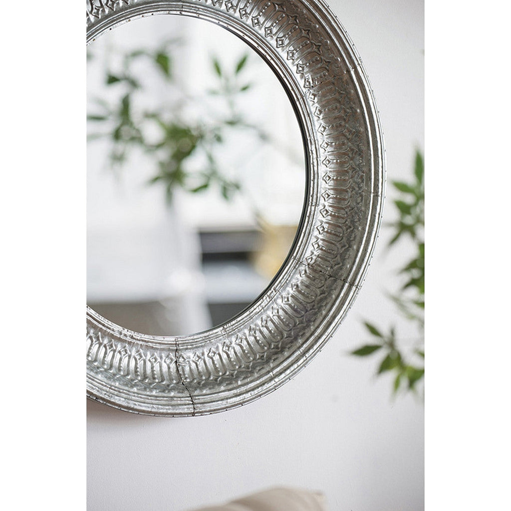 Metal Round Mirror
