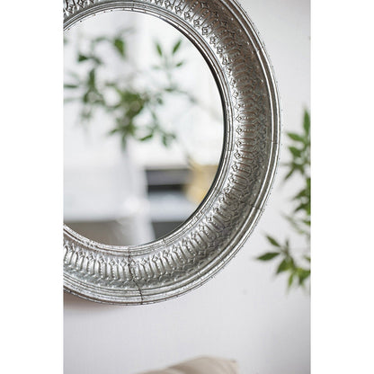 Metal Round Mirror