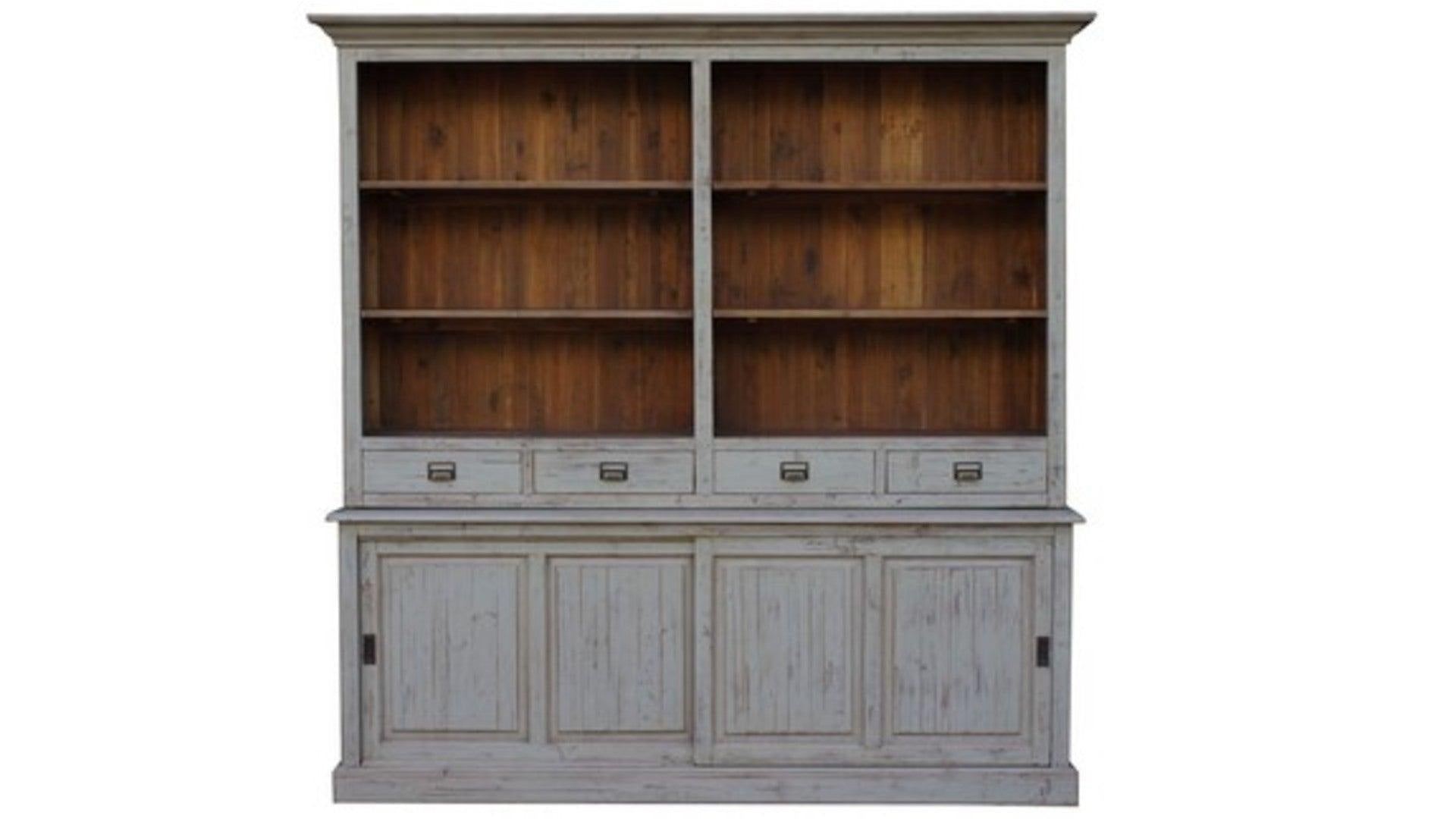 Display Cabinet Old Pine