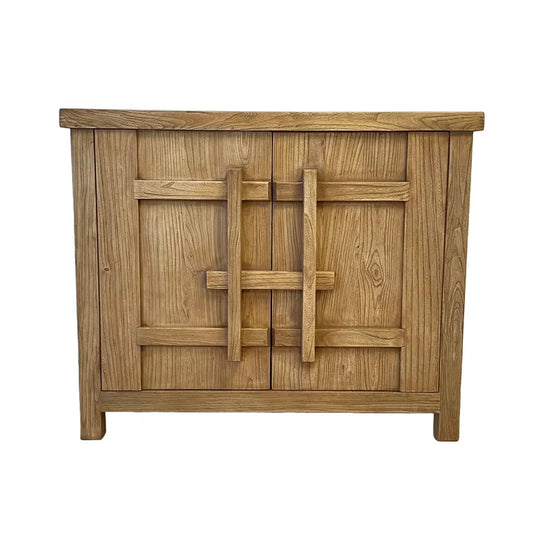 Coastline Woodlock 2 Door Cabinet - Natural
