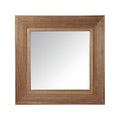 Madrid Wooden Mirror 100cm Square