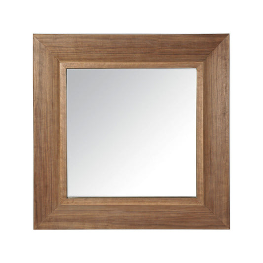 Madrid Wooden Mirror 100cm Square