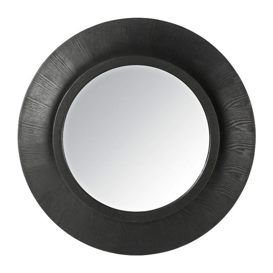 Madrid Wooden Mirror 90cm Round