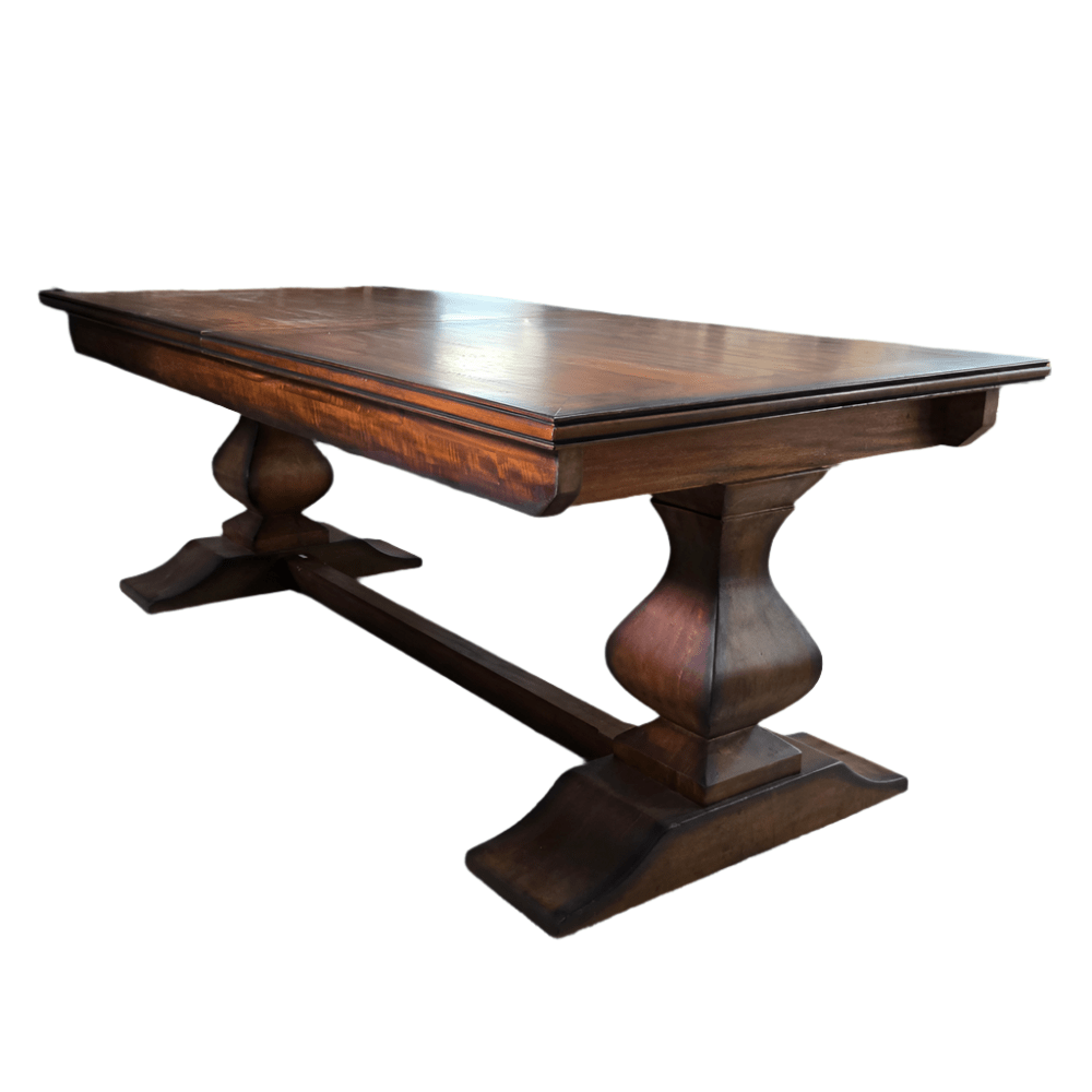 Bosquet Pedestal Double Extension Dining Table