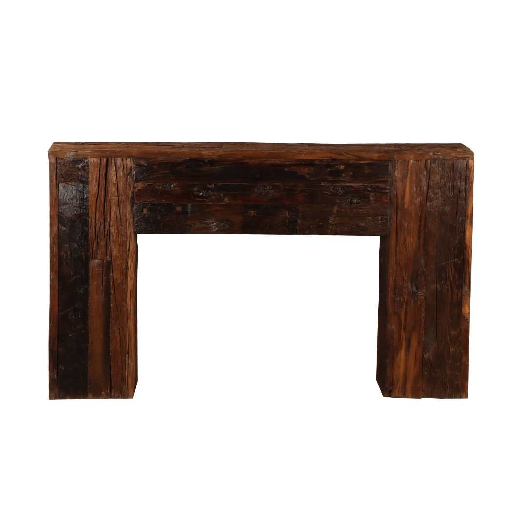 Console Table - Railway Sleeper Wood – The Mansion