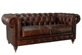 Windsor 2 Seater Aged Leather Chesterfield Sofa at online8 furniture store Auckland